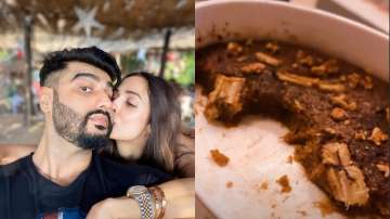 Arjun Kapoor relishes on dessert made by ladylove Malaika Arora amid COVID-19 lockdown