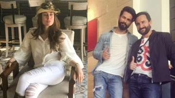 What would Kareena Kapoor do if stuck in a lift with Saif Ali Khan and Shahid Kapoor? Find out