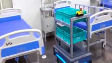 Bengaluru, Victoria hospital, robot, coronavirus patients