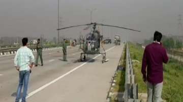 baghpat, Cheetah Helicopter, Indian Air Force, Expressway, Uttar Pradesh