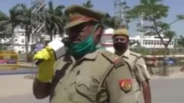 Cop sings Bhojpuri song to spread awareness on COVID-19. Watch video