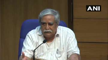 Raman R Gangakhedkar, Head of Epidemiology and Communicable diseases at ICMR, during the daily press briefing on Monday