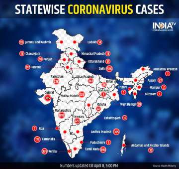 5274 patients, 149 dead: Check statewise tally of coronavirus cases in India
