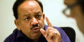 A file photo of Dr Harsh Vardhan