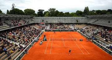 Not Sunday at the French Open. Nobody was there. Maybe they will be in September.
 