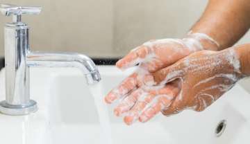 coronavirus, hand sanitiser, soap water