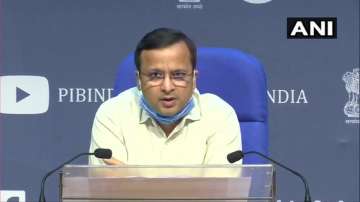 Joint Secretary at the Union Health Ministry, Luv Agarwal, during the daily press briefing on the coronavirus situation