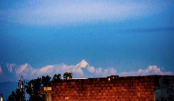 View of the Himalayas from Saharanpur: Thanks to improved AQI due to lockdown