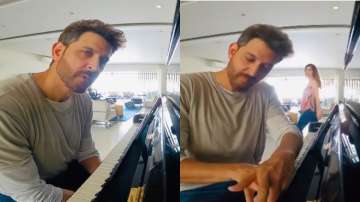 Can you spot Sussane Khan in Hrithik Roshan's new video playing piano?