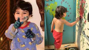 Ibrahim Ali Khan's 'Picasso Jr' post is as adorable as Taimur's 'in-house Picasso' photo. Seen it ye