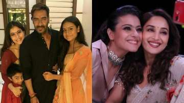 Kajol shares photos with Ajay Devgn, Madhuri Dixit to give tips on how to remain sane during lockdow