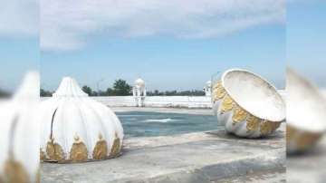 India asks Pak to look into reasons behind collapse of domes of Kartarpur Gurudwara