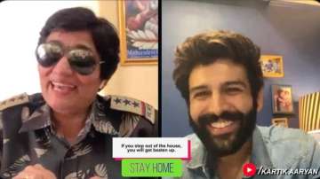 Kartik Aaryan to chat up police personnel on episode 3 of his chat show 'Koki Poochega'