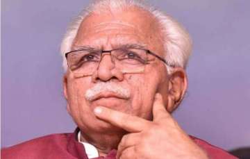 Haryana Chief Minister Manohar Lal Khattar/File