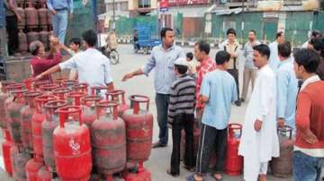 LPG cylinder gets cheaper; second price cut in 2 months. 