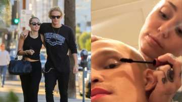 Lockdown diaries: Miley Cyrus does boyfriend Cody Simpson's make-up