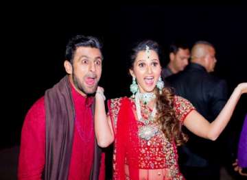 Sania Mirza with Shoaib Malik.