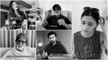 Amitabh Bachchan, Rajinikanth, Priyanka Chopra come up with short film on coronavirus. See video