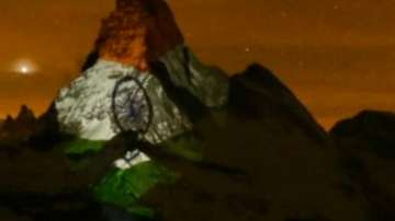 Switzerland's mighty Matterhorn flaunts Indian flag to share message of hope