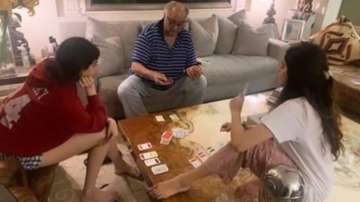 Janhvi Kapoor's 'almost winning moment' in a game of cards with father Boney Kapoor and sister Khush