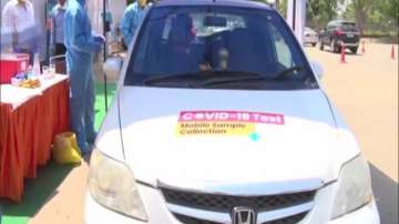 Drive-through coronavirus testing centre launched in Gurugram