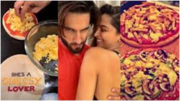 Ranveer Singh relishes on delicious pizza made by wife Deepika Padukone amid lockdown (Pics, Video)