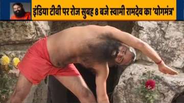 Get rid of belly fat, double chin with Swami Ramdev's effective yoga tips