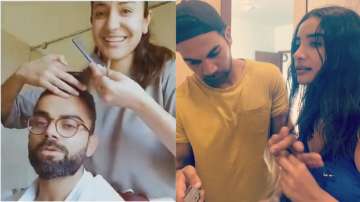 Lockdown diaries: When stars turned hairstylist for their partners