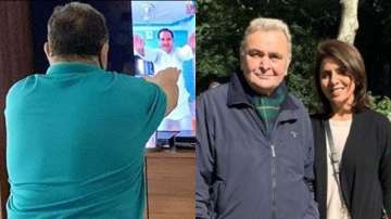 Rishi Kapoor's last video at his house doing yoga during lockdown | WATCH