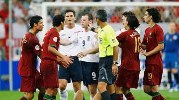 Wayne Rooney talked about Cristiano Ronaldo's 'wink', which created a furore after the English forward was red-carded in the 2006 World Cup quarterfinal.