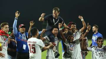 Mohun Bagan's Senegalese striker Baba Diawara had scored the I-League title-winning goal to beat former champions Aizawl FC 1-0 and clinch the crown with four rounds to spare on March 10.