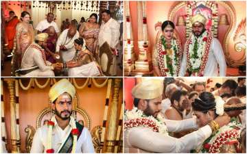 Photos from Nikhil Kumaraswamy-Revathi wedding that created massive furore