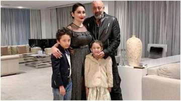 Sanjay Dutt's  wife Manyata and kids stuck in Dubai, actor says he's now worried