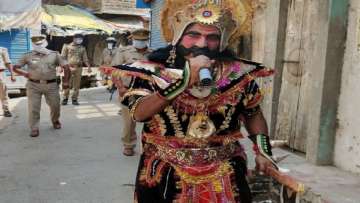 ''Yamraj'', the God of Death, roamed the streets of Bahraich in Uttar Pradesh