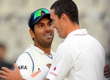 Yuvraj Singh and Kevin Pietersen
