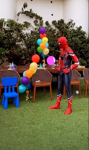 Inside Lisa Haydon's son Zack's third birthday celebrations: Homemade cake  and fun with Spider-Man | Celebrities News – India TV