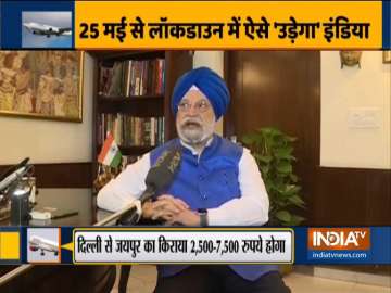 India TV Exclusive: Hardeep Puri shines light on the new 'normal' after domestic flights resume