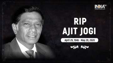 ajit jogi dies, Former Chhattisgarh CM Ajit Jogi, ajit jogi death, ajit jogi dies latest news, ajit 