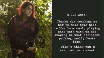 Aamir Khan's daughter Ira shares an emotional note after assistant Amos Paul's death