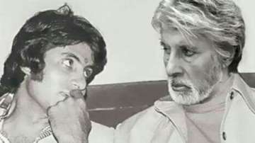 Amitabh Bachchan shares life lesson through monochromatic then and now photo