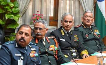 CDS Bipin Rawat, three service chiefs to address press conference at 6 pm today/FILE