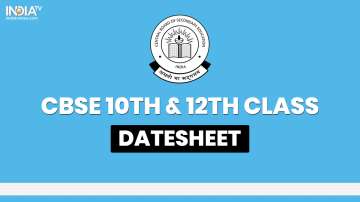 CBSE Board Exam 2020: DATESHEET for Class 10, 12 exams to be out today; When and where to check