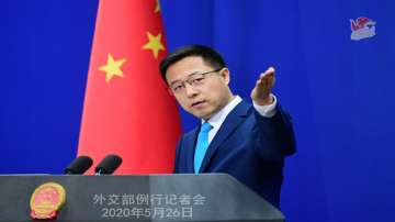 Zhao Lijian, the Chinese foreign ministry spokesperson, during his daily presser on Tuesday