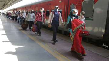 Migrant workers, shramik special train, train, lockdown 3.0