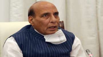 A file photo of Union Defence Minister Rajnath Singh