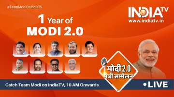 One year of Modi 2.0 government: Union Ministers were be LIVE on India for a day-long event.