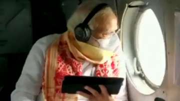 PM Modi, aerial survey, Narendra Modi, Mamata Banerjee