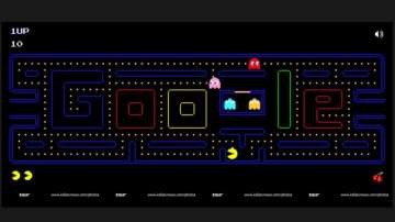 30th anniversary of pac man google doodle