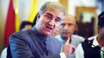Pakistan's foreign minister Shah Mehmood Qureshi