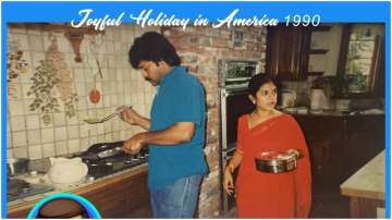 Chiranjeevi shares then & now pictures with wife Surekha Konidala: Times change, things remain same